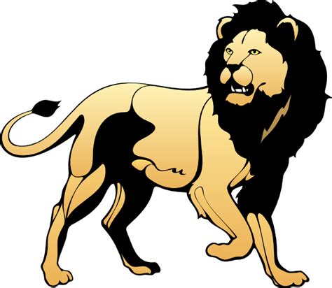 lion  clip art  clkercom vector clip art  royalty  public domain