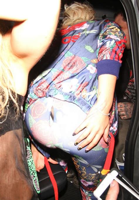 Rita Ora Rips Pants In Wardrobe Malfunction At Adidas