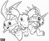 Digimon Agumon Patamon Gabumon Disegni Colorare Ausmalbilder Colorearjunior Tamers Juegos Colorirgratis sketch template
