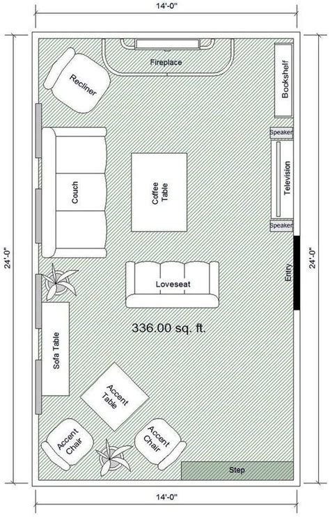 room feel bigger family room layout