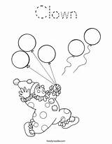 Coloring Pages Clown Joker Batman Kids Colouring Balloon Color Twisty Noodle Table Party Print Getcolorings Outline Twistynoodle Favorites Login Add sketch template