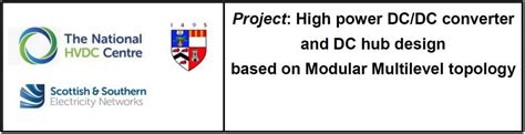 design  dcdc converter  national hvdc centre