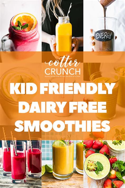 dairy  smoothies  kids cotter crunch