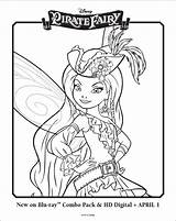 Coloring Pirate Pages Fairy Tinkerbell Girl Sheet Printable Silvermist Color Disney Popular Kids Cards Colouring Library Getdrawings Getcolorings Print sketch template