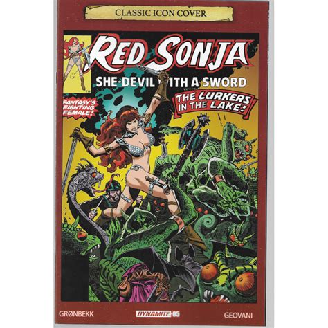 Red Sonja 2023 5 Cover G Thorne Icon Variant Close Encounters