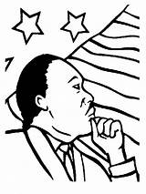 Luther Martin King Jr Coloring Mlk Pages Clipart Cartoon Clip Silhouette Walker Cj Kids Holiday Cliparts Madam Sheets Sheet Drawings sketch template
