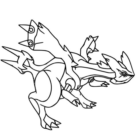 kyurem pokemon coloring pages  art xcoloringscom