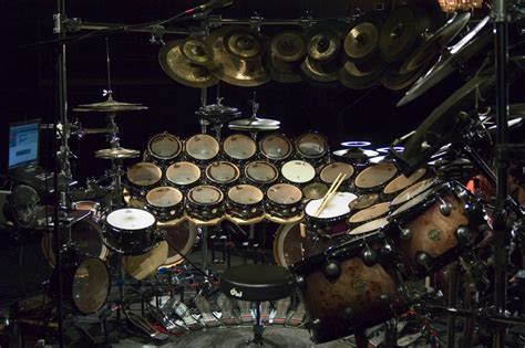 huge drum kit drums photo  fanpop