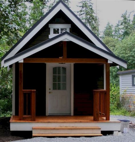cool  beautiful tiny home front porch design  inspiration page