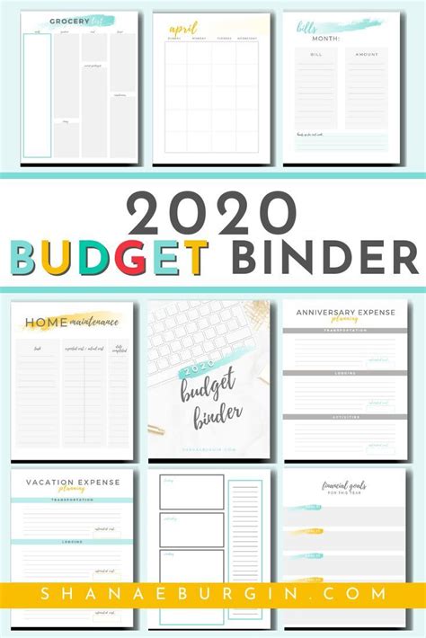 start       budgeting binder organize  money