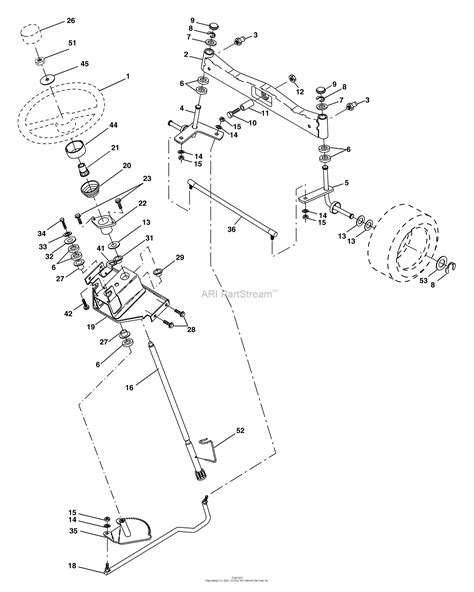 Husqvarna Yth22v46 Deck Parts Diagram