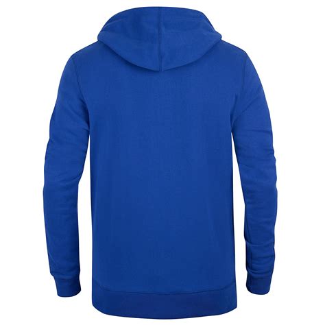mens plain blue full zip hoodie turner  delivery   urban