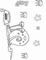 Gary Spongebob Coloring Pages Pets Color Print Gif sketch template