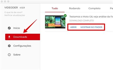 como baixar vídeos do youtube com o videoder pelo pc