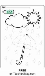 Worksheet Worksheets Tracing Regen Wetter Teachersmag Math Sheets sketch template
