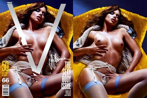adriana lima and models in v magazine your daily girl