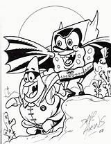 Batman Nickelodeon Coloringhome sketch template