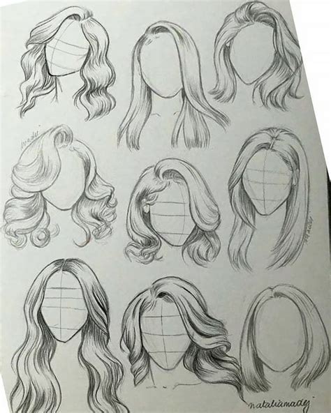 curly hair drawing reference female kuru wallpaper