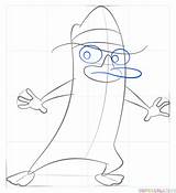 Platypus Draw Step Perry Agent Drawing Getdrawings sketch template
