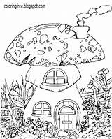 Mushroom Plantation sketch template
