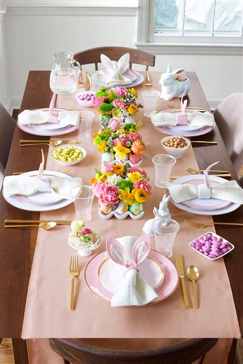 easter table decorations table decor ideas  easter