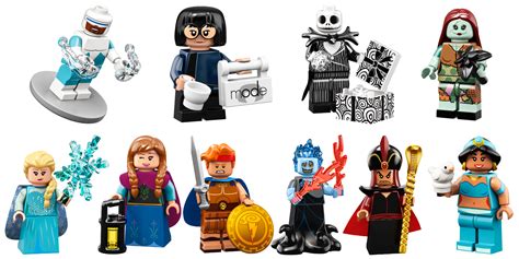 lego collectible disney minifigures debuts   characters totoys