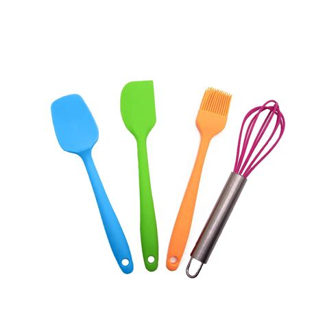 set   multi colored kitchen utensils cooking utensils