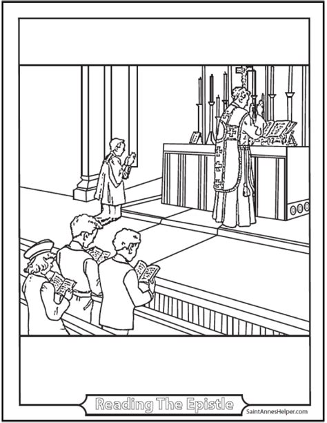 catholic sacraments coloring pages