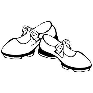 tap dance coloring pages coloring home