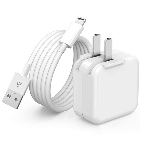 amazoncom ipad charger iphone charger mfi certified  usb wall
