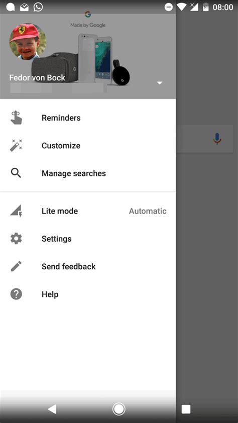 google  testing   features   search app