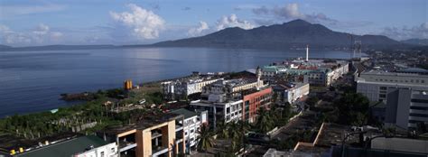 manado city in northern sulawesi indonesia