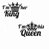 Queen King Svg Her His Tattoo Quotes Etsy Crowns Jpeg Words Hearts Graffiti Choose Board Lettering September sketch template