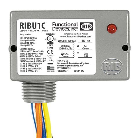 ribuc relay general purpose relays functional devices ribuc rib  spdt   vac dc