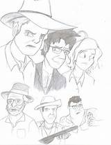 Pages Coloring Scarface Jurassic Park Getcolorings Characters sketch template