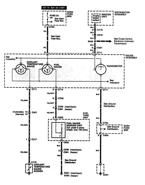 acura integra  wiring diagrams instrumentation carknowledge