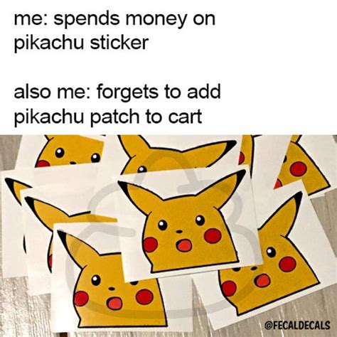 Pikachu Shocked Meme