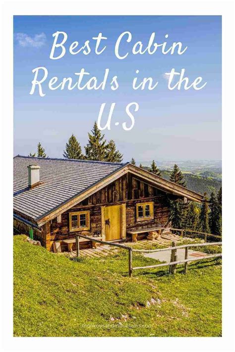 35 Cabin Rentals In The Us For The Ultimate Relaxing Vacation Cabin