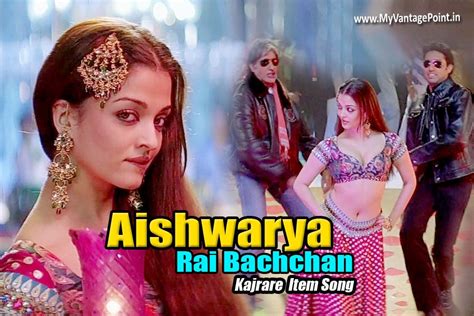 Aishwarya Rai S Item Song Kajra Re Hd Stills From Movie Bunty Aur Babli