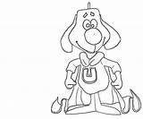 Underdog Superhero Coloring Pages sketch template
