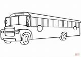 Bus Schulbus Ausmalen Autocarro Ausmalbilder Colorir Scolaire Supercoloring Autobus Arret Colorironline Pluspng sketch template