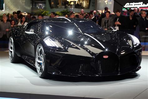 bugatti la voiture noire unveiled  expensive car