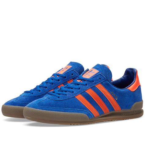adidas jeans collegiate royal solar red