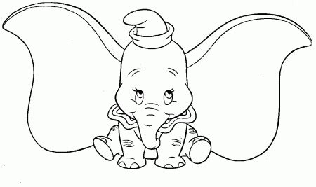 dumbo coloring page  coloring page coloring home