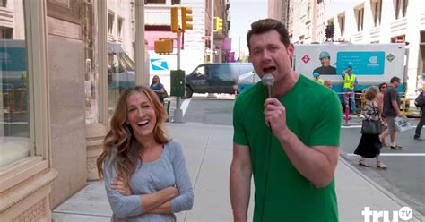billy eichner will play a game with sarah jessica parker right after he
