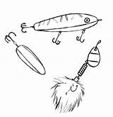Lure Tackle Lures Kidsplaycolor sketch template
