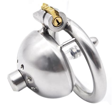 2 Styles 304 Stainless Steel Male Chastity Device Super