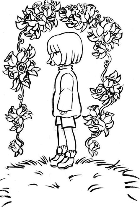 undertale printable coloring pages