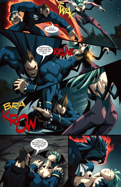 vampirella vs morrigan battles comic vine