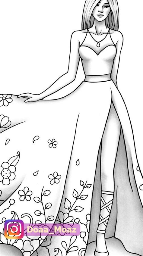 clothes fashion dress coloring pages thekidsworksheet